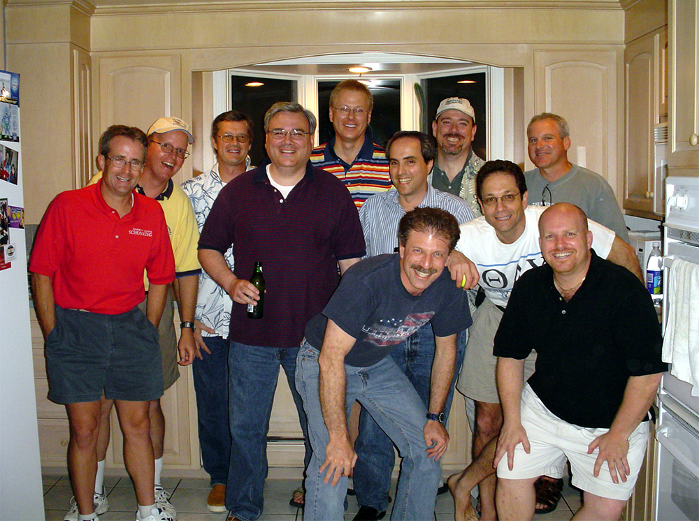 a small gathering in 2006